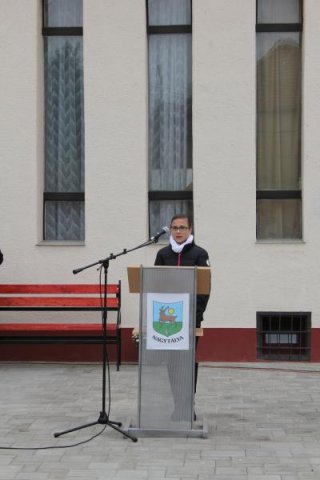 2016-1956-os megemlékezés, emlékmű átadása