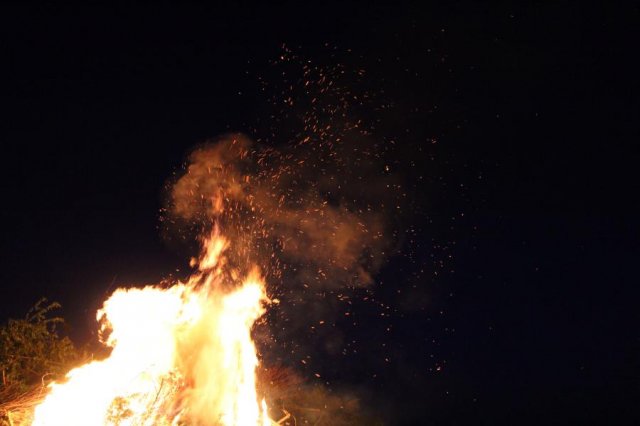 2017 Szent Iván éji tűzgyújtás, Májusfa állítás