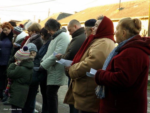 Adventi gyertyák meggyújtása 2015