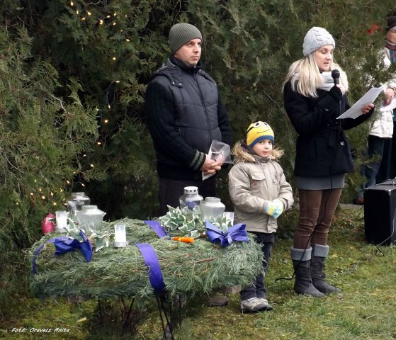 Adventi gyertyák meggyújtása 2015